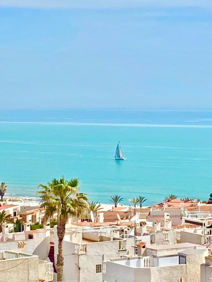Beautiful Apartment Near Lamata Beach With Panorama Sea View!!! ตอร์เรเวียคา ภายนอก รูปภาพ