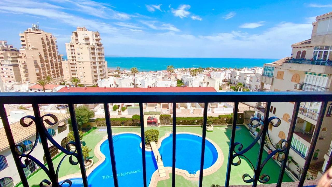 Beautiful Apartment Near Lamata Beach With Panorama Sea View!!! ตอร์เรเวียคา ภายนอก รูปภาพ