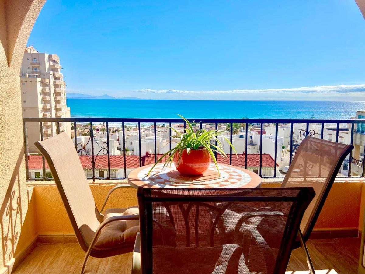 Beautiful Apartment Near Lamata Beach With Panorama Sea View!!! ตอร์เรเวียคา ภายนอก รูปภาพ